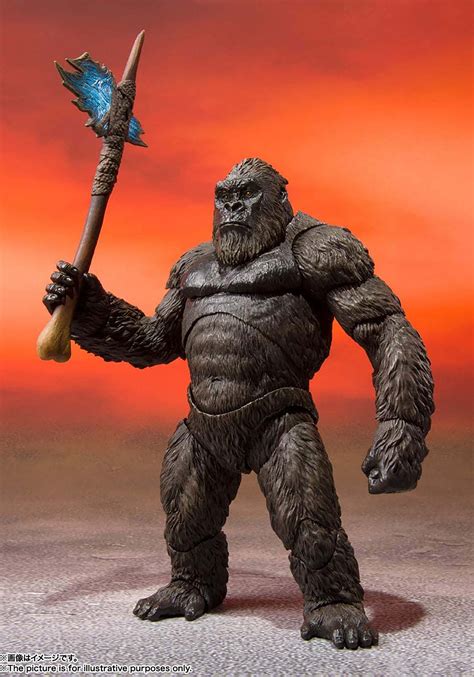 Godzilla Vs. Kong 2021 King Kong S.H. Monsterarts Action Figure