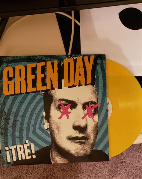 Just got this limited edition yellow vinyl tre album and it looks great ...