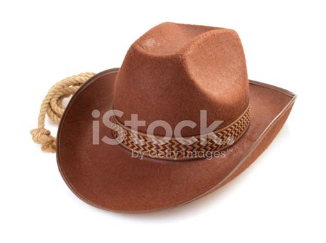 Brown Cowboy Hat On White Stock Photo | Royalty-Free | FreeImages