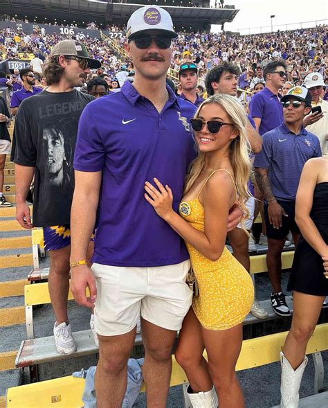 Olivia Dunne Cozies Up to Boyfriend Paul Skenes at LSU Football Game