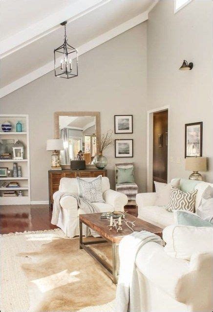 Agreeable Gray Living Room in 2020 | Living room grey, Transitional ...