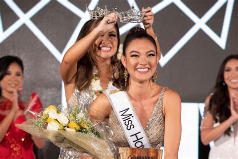 Lauren Teruya is the newly crowned Miss Hawaii 2022 and will now ...