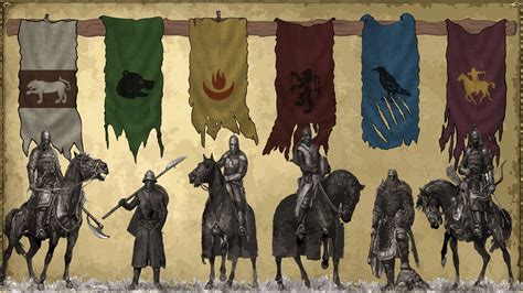 Mount and Blade Warband Faction Banners : r/vexillology