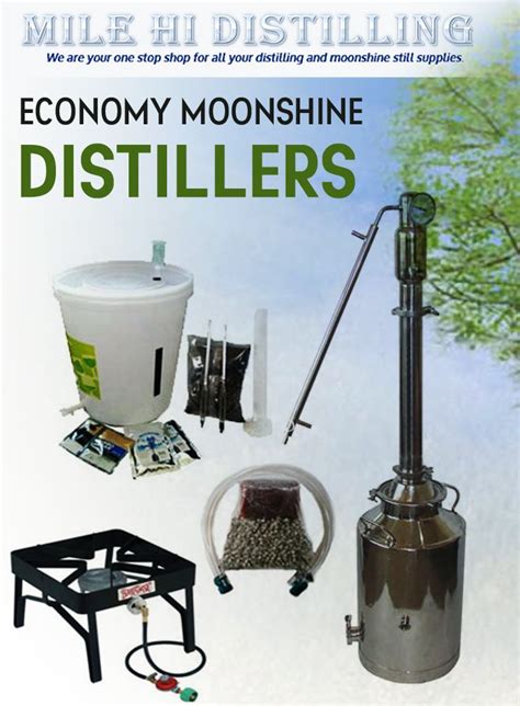 Economy Moonshine Distillers and Parts | Mile Hi Distilling | Moonshine still kits, Moonshine ...