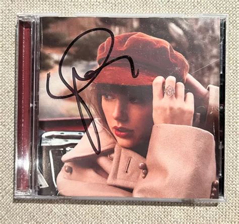 TAYLOR SWIFT SIGNED Red Album CD Taylor's Version Limited Edition $80.00 - PicClick