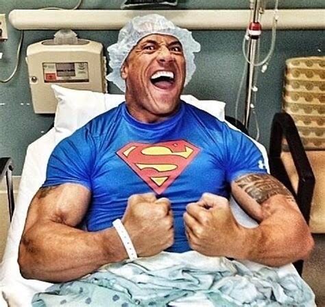 The rock suffers face injury- Dwayne Johnson's face injury during workout