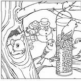 Winter Coloring Pages For Adults  Best Kids sketch template