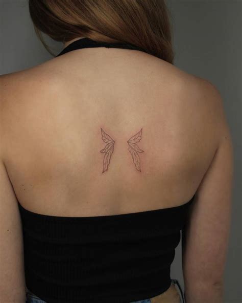 Tinkerbell Wings Tattoo