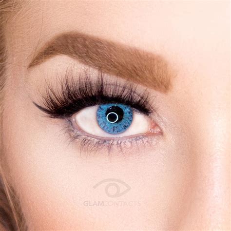 Blue Eye Contacts With Case - Glam Contacts