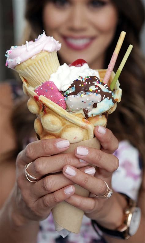 Bubble Ice Cream Cones | Beautiful Foods | POPSUGAR Food Photo 10