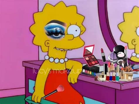 Funny makeup memes | Lisa Simpson memes | Makeup humor | Meme lustig ...