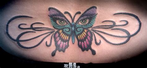 Butterfly tramp stamp by spideyzac on DeviantArt