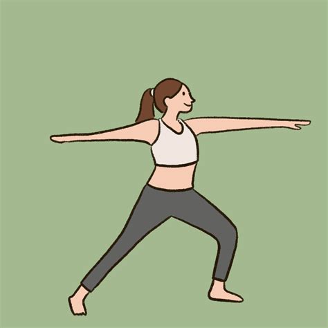 carolynnyoe | Yoga cartoon, Cute gif, Motion design animation