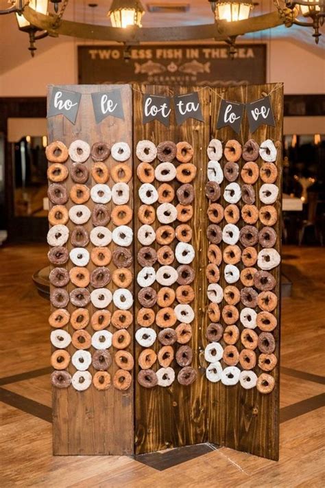 Paper & Party Supplies Wedding Donut Wall Wedding Donut Stand Donut ...