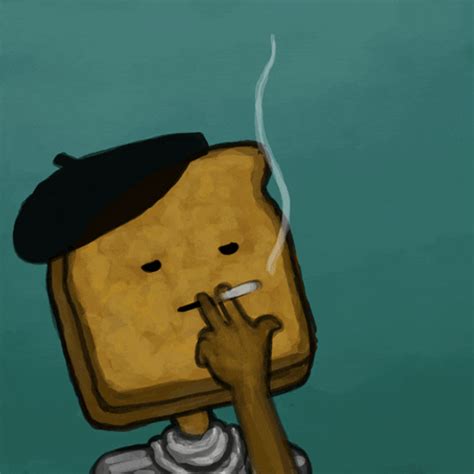 French Toast Smoking GIF | GIFDB.com