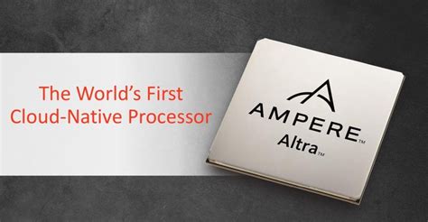 Ampere Altra: Cloud computing ARM processor with 80 cores engraved in 7 ...