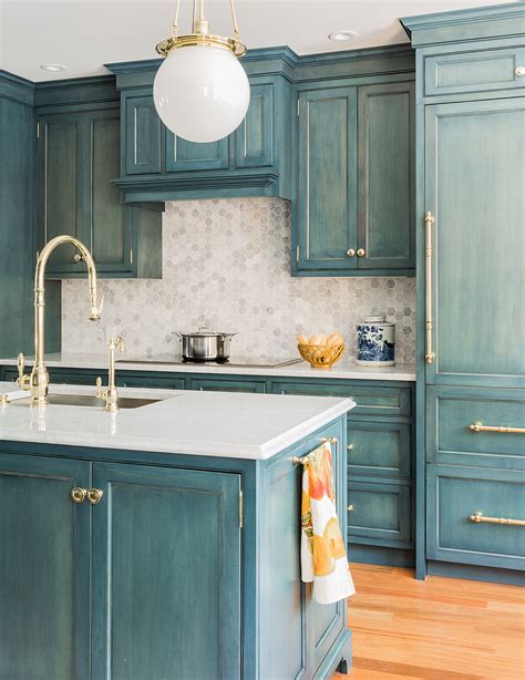 23 Gorgeous Blue Kitchen Cabinet Ideas