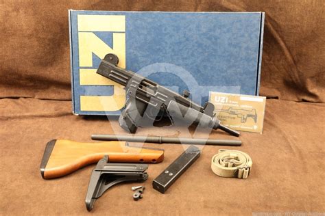 PreBan IMI-Israel Uzi Model A 9mm 16” Semi-Auto Rifle w/ Box ...