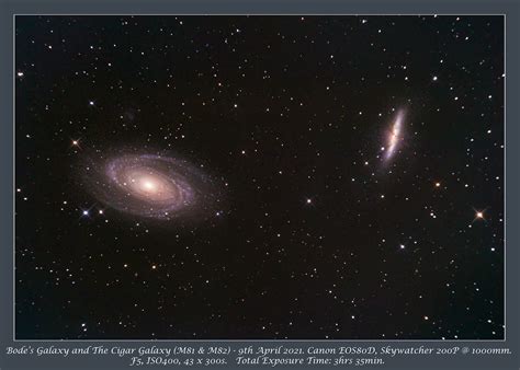 Bode’s Galaxy and The Cigar Galaxy – fotospot