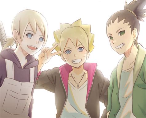 boruto and shikadai and inojin - Shikadai Nara Fan Art (43455888) - Fanpop