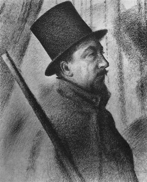 Georges Seurat Portrait des Paul Signac Wandbild kaufen