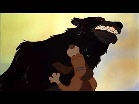 The Fox and the Hound (1981)-Bear Attacks - YouTube