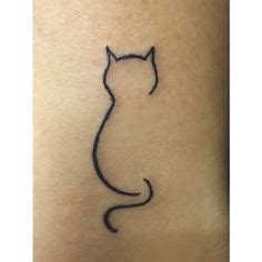 Las mejores 300 ideas de Tatuaje silueta gato | tatuaje silueta gato, dibujos de gatos, gatos ...