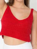 Loose knit camisole shirt – wensoal