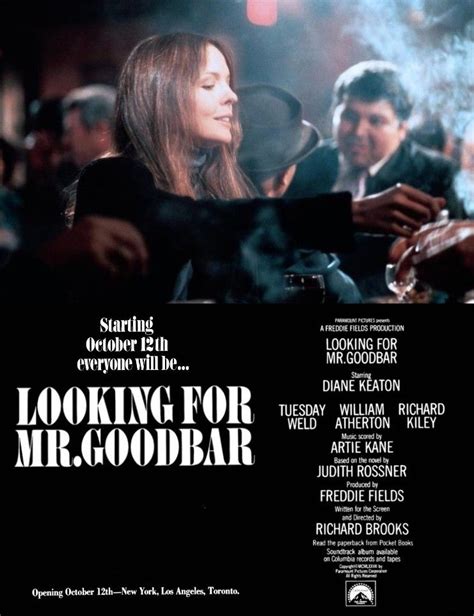 Looking for Mr. Goodbar (BroadwayWorld.com Board) | Looking for mr goodbar, Good movies, Scene memes