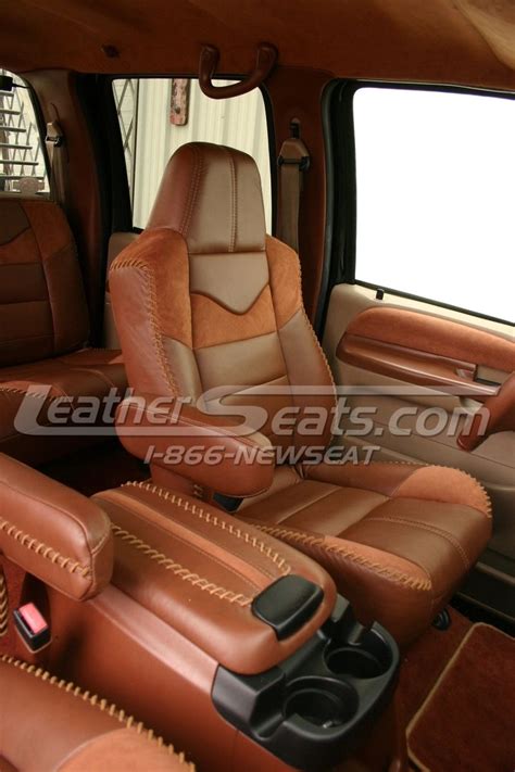 King Ranch Style Truck Interior Conversion | Truck interior, Custom ...