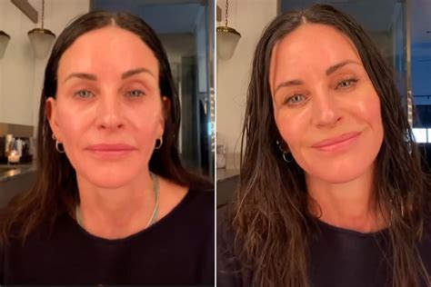 Courteney Cox Shows Her Quick 5-Minute Makeup Routine