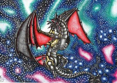 Space dragon by FlorenceAndTheDragon on DeviantArt