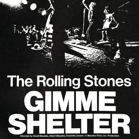 The Firebug Film Club: Gimme Shelter: The Rolling Stones Firebug Bar