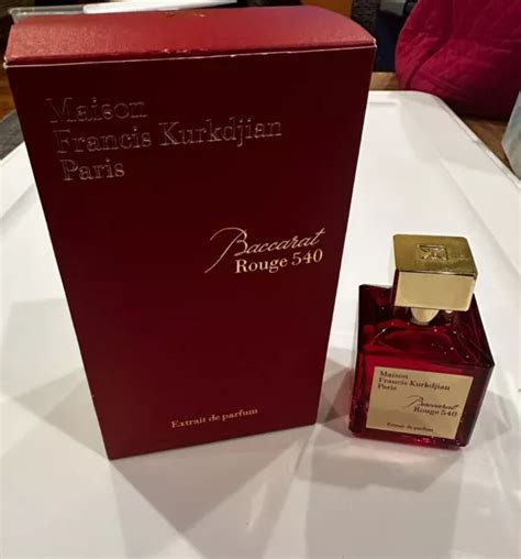 BACCARAT ROUGE 540 Extrait de Parfum by MFK 2.4 oz 99% Full. 100% Authentic $275.00 - PicClick