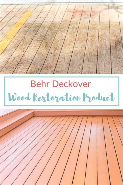 Wood Deck Restoration: Behr Premium Deckover Review