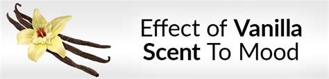 Vanilla Scent And Depression | Effect of Vanilla Scent To Mood