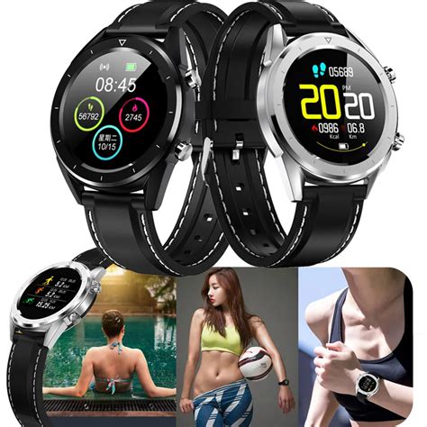 DT28 ECG Blood Oxygen Blood Pressure Heart Rate Monitor Sports Smart Watch Men Woman Smartwatch ...