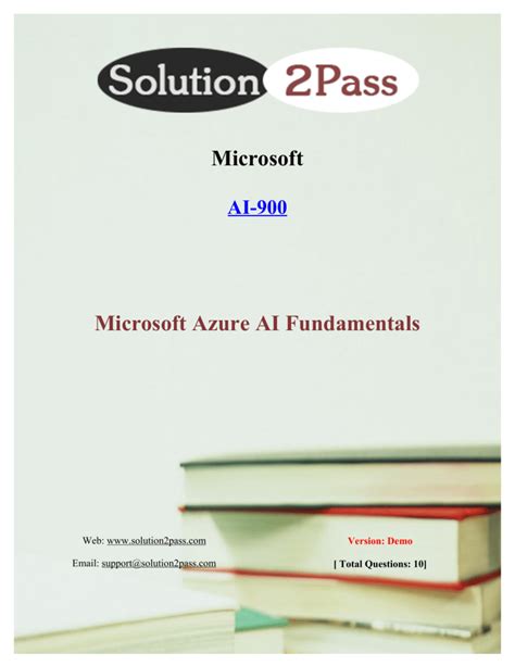 Microsoft AI-900 Practice Test