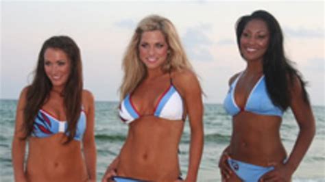 Seaside To Host Titans Cheerleaders 2012 Swimsuit Calendar Photo Shoot