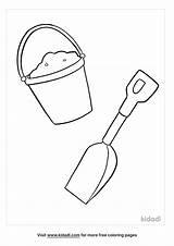Coloring Pages Shovel Colouring Transport Clipart Snow Clipartbest  sketch template