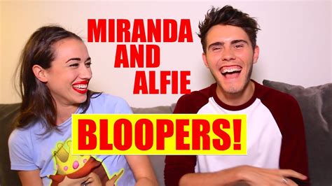 MIRANDA AND ALFIE BLOOPERS! - YouTube