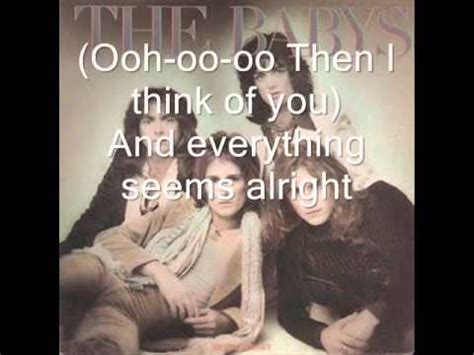 The Babys - 'Isn't It Time' [Lyrics] - YouTube