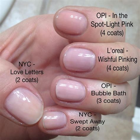 Clear Pink Nail Polish