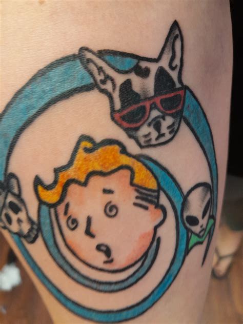 you guys have any fallout tattoos? I wanna do a whole arm any fun ideas? : r/falloutnewvegas