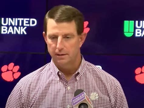 Clemson Coach Dabo Swinney Remains Hopeful & Quotes Bible After Losing ...