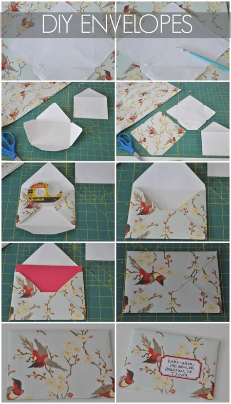 DIY Envelopes | Honey We're Home