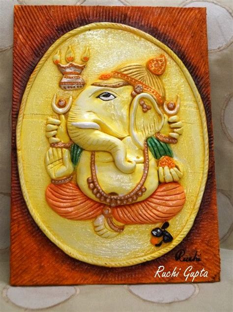 Clay Ganesha | Mural Art Design