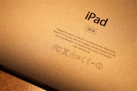 iPad - Designed by Apple in California. Assembled in China. - a photo on Flickriver