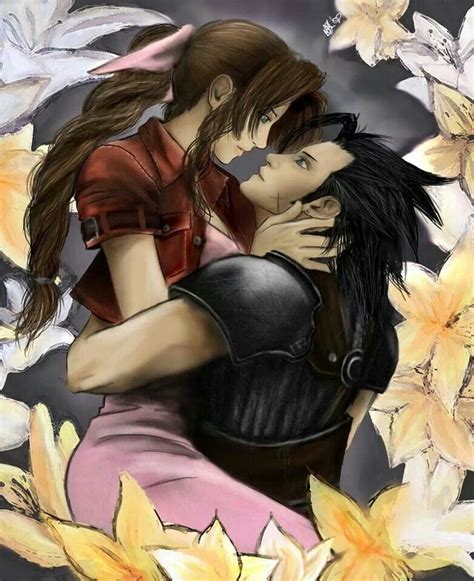 Zach and Aerith | Final fantasy vii, Final fantasy, Fantasy couples