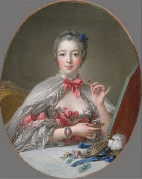 François Boucher. Portrait de la marquise de Pompadour (1756)